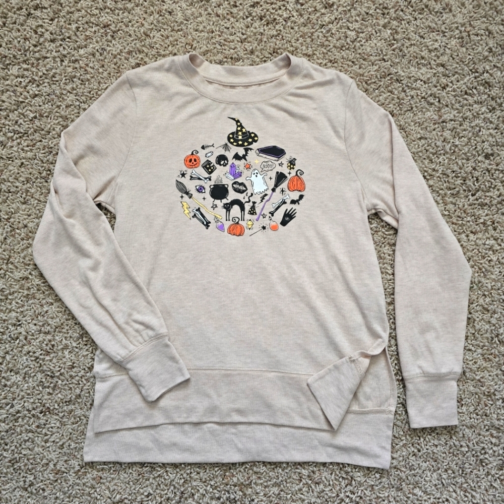 Way To Celebrate Halloween Graphic Sweater - Small